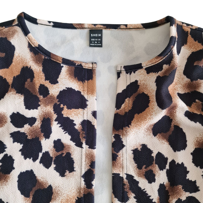 Blazer SHEIN animal print, leopard, S [5]