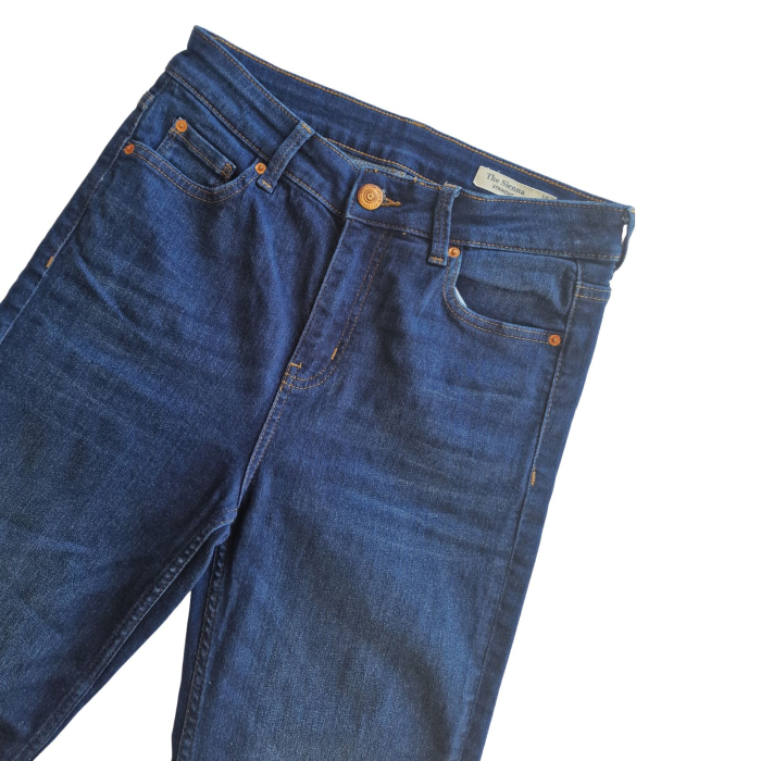 Blugi Marks & Spencer, SIENNA  Supersoft High Waisted, Dark indigo, M [6]