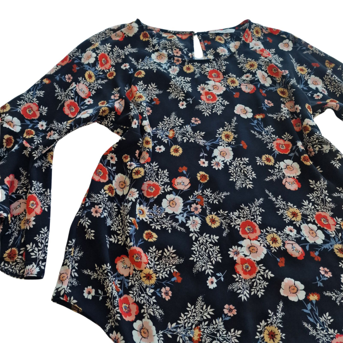 Bluza GEORGE, romantica, maneci clopot, L [4]