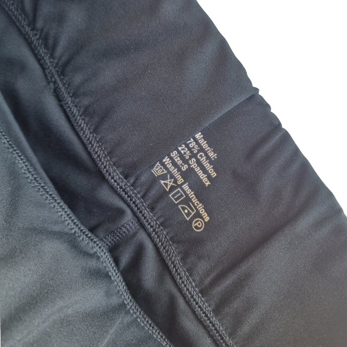Colanti High Waist Leggings Black, WHITE FOX, S [5]