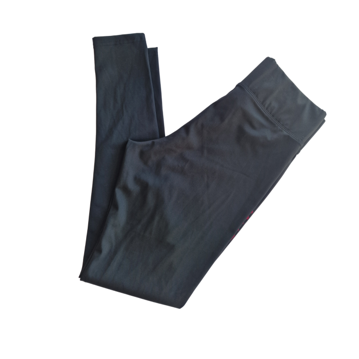 Colanti High Waist Leggings Black, WHITE FOX, S [4]