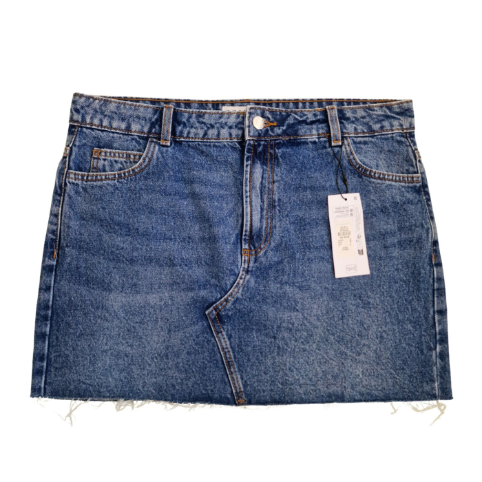 Fustă mini din denim  PRIMARK, dark indigo, L [2]
