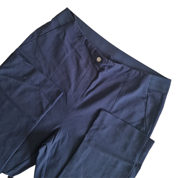 Pantaloni GALLERY, leggins, bleumarin royal, vintage style, L [3]