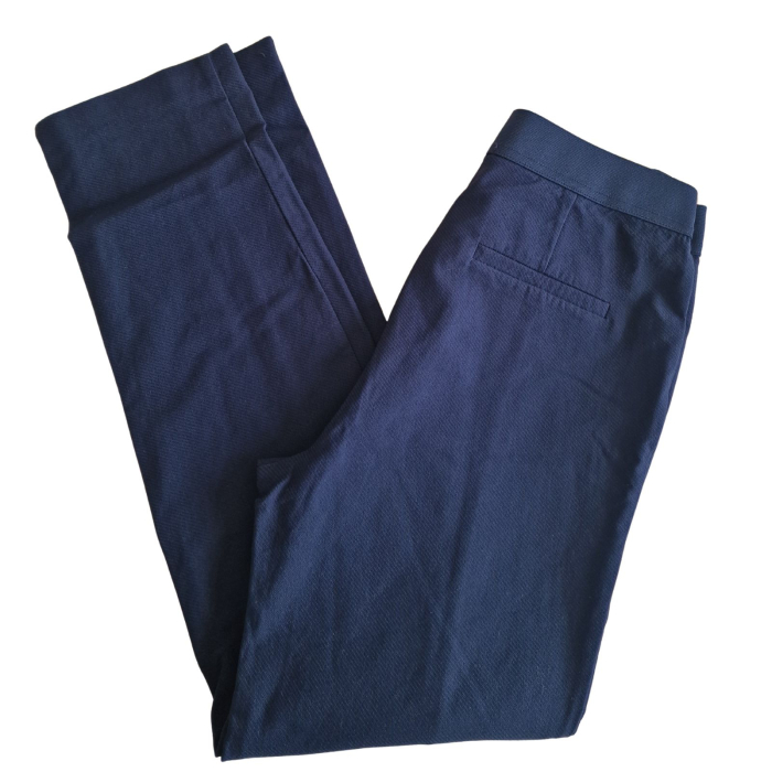 Pantaloni GALLERY, leggins, bleumarin royal, vintage style, L [4]