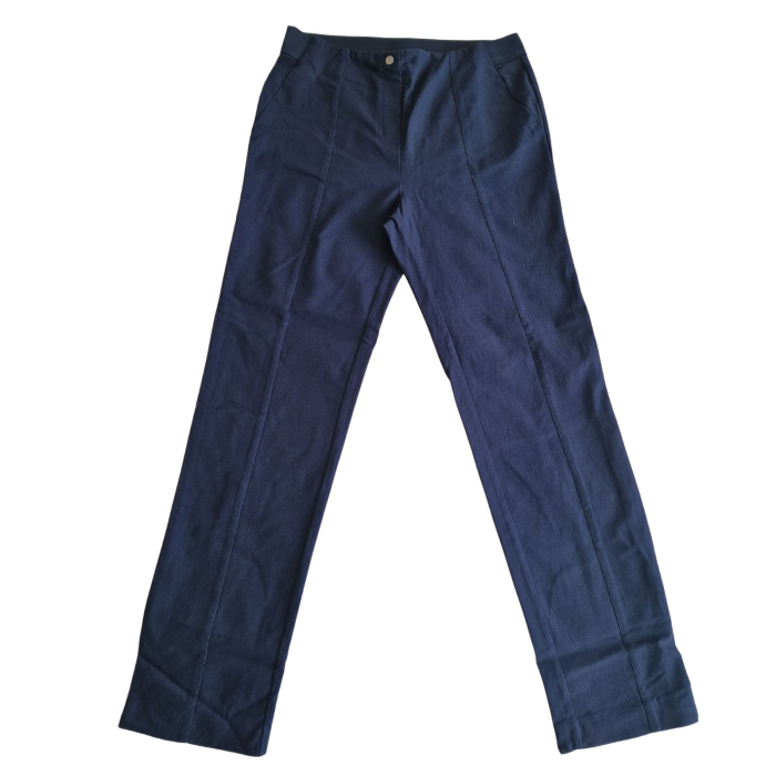 Pantaloni GALLERY, leggins, bleumarin royal, vintage style, L [2]