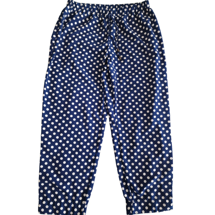 Pantaloni GEORGE, buline bleumarin, eleganti, XL [2]