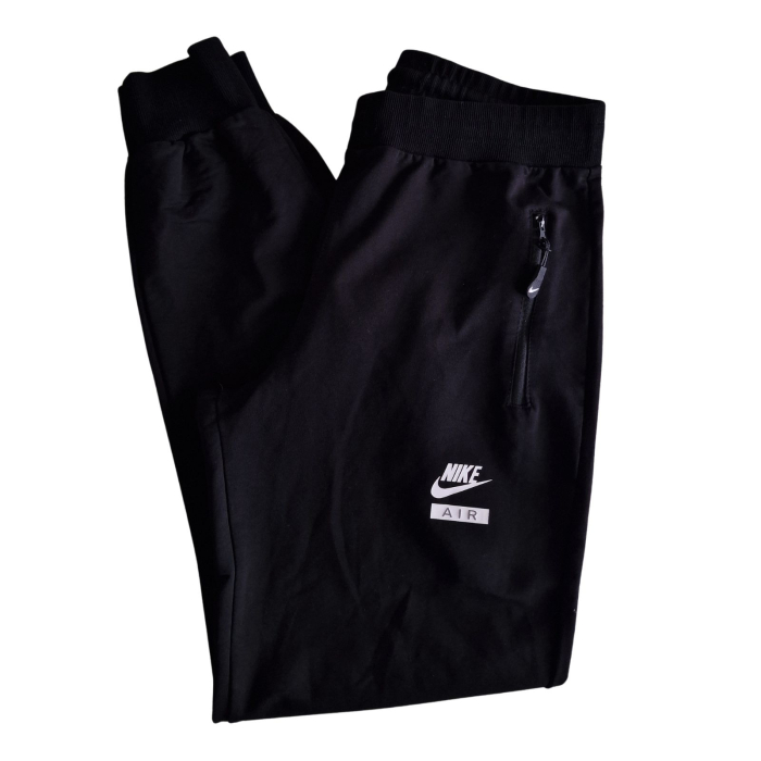 Pantaloni NIKE AIR jogger, negru, mansete ribbed, buzunare fermoar, XL [4]