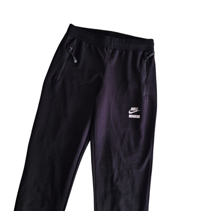 Pantaloni NIKE AIR jogger, negru, mansete ribbed, buzunare fermoar, XL [3]
