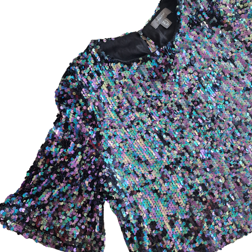 Bluza PRIMARK cu paiete irizate, marime L [5]