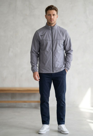 Barbati - Jacheta NikeGolf Men's Gray Rain, L