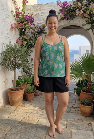 Topuri si Tricouri - Top PPRIMARK verde print floral, XXL