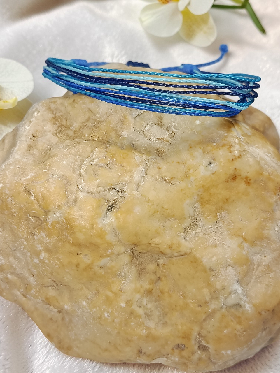 Brățară Reglabilă Handmade Din  Șnur Cerat  – „Adâncul Mării Împletit cu Răbdare” [2]