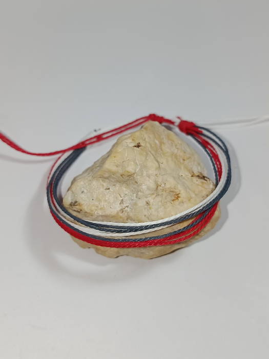 Brățară Mărțișor Șnur Cerat „Esență de Martie” Handmade [2]