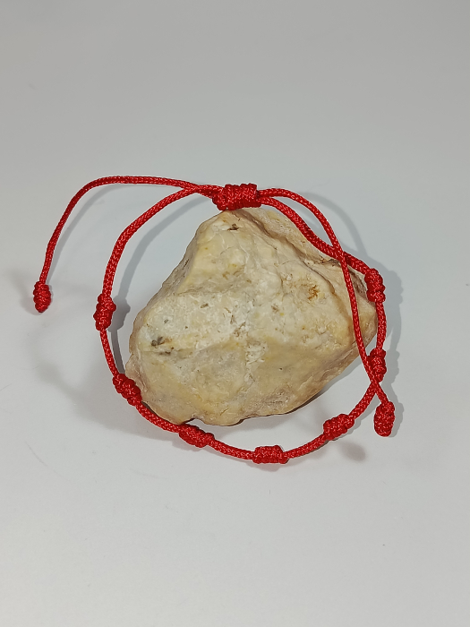 Brățară Mărțișor Tradițional din Șnur Roșu Handmade, Reglabilă [2]