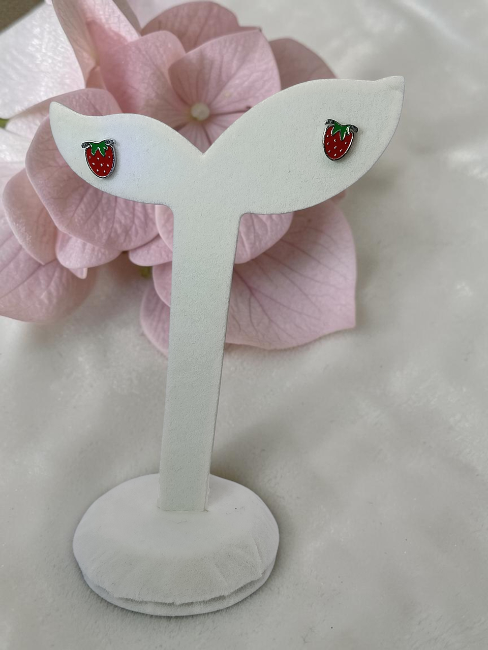 Cercei Din Inox Model Căpșună „Sweet Strawberry” [3]