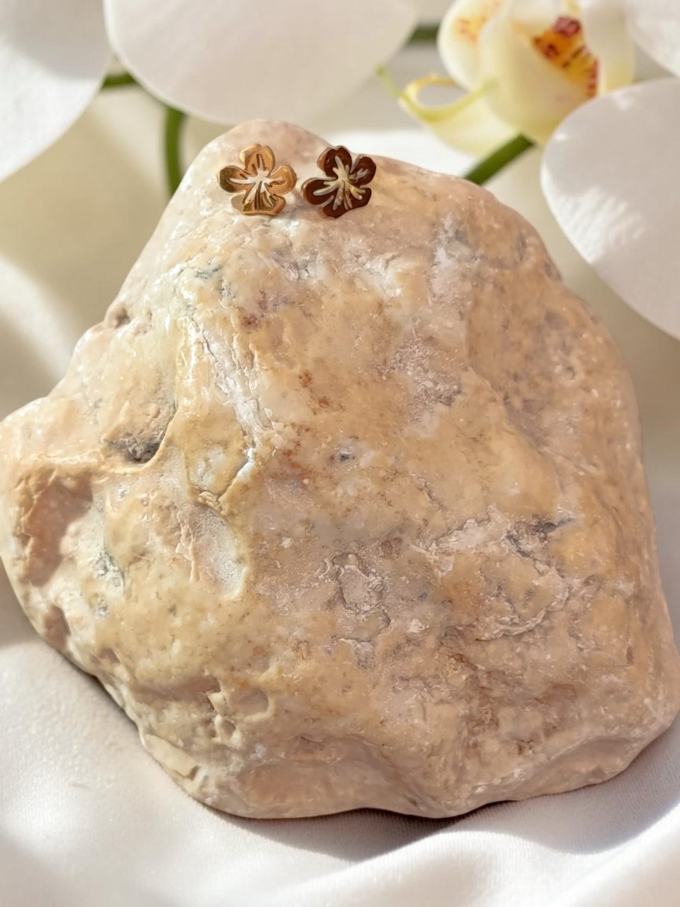 Cercei – Inox Placat cu Aur 18K – „Șoapta Primăverii" [2]