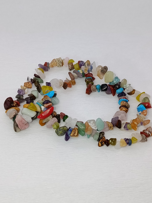 Set pietre mix semiprețioase,brățară și colier -Magia Culorilor [3]