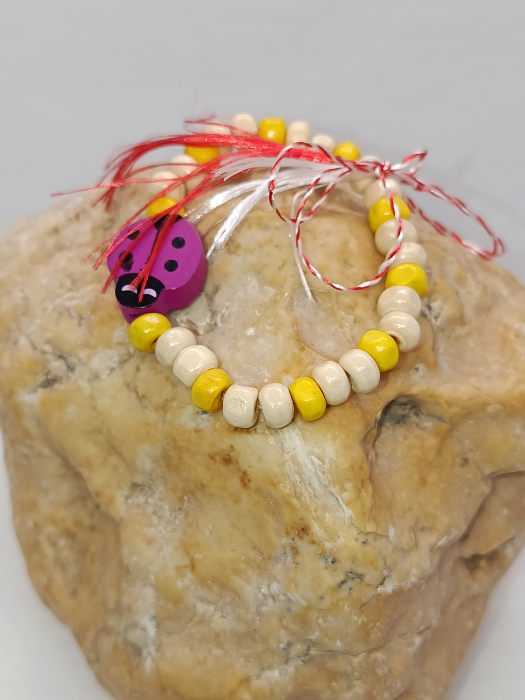 Promotie 3-5 bratari colorate de lemn [6]