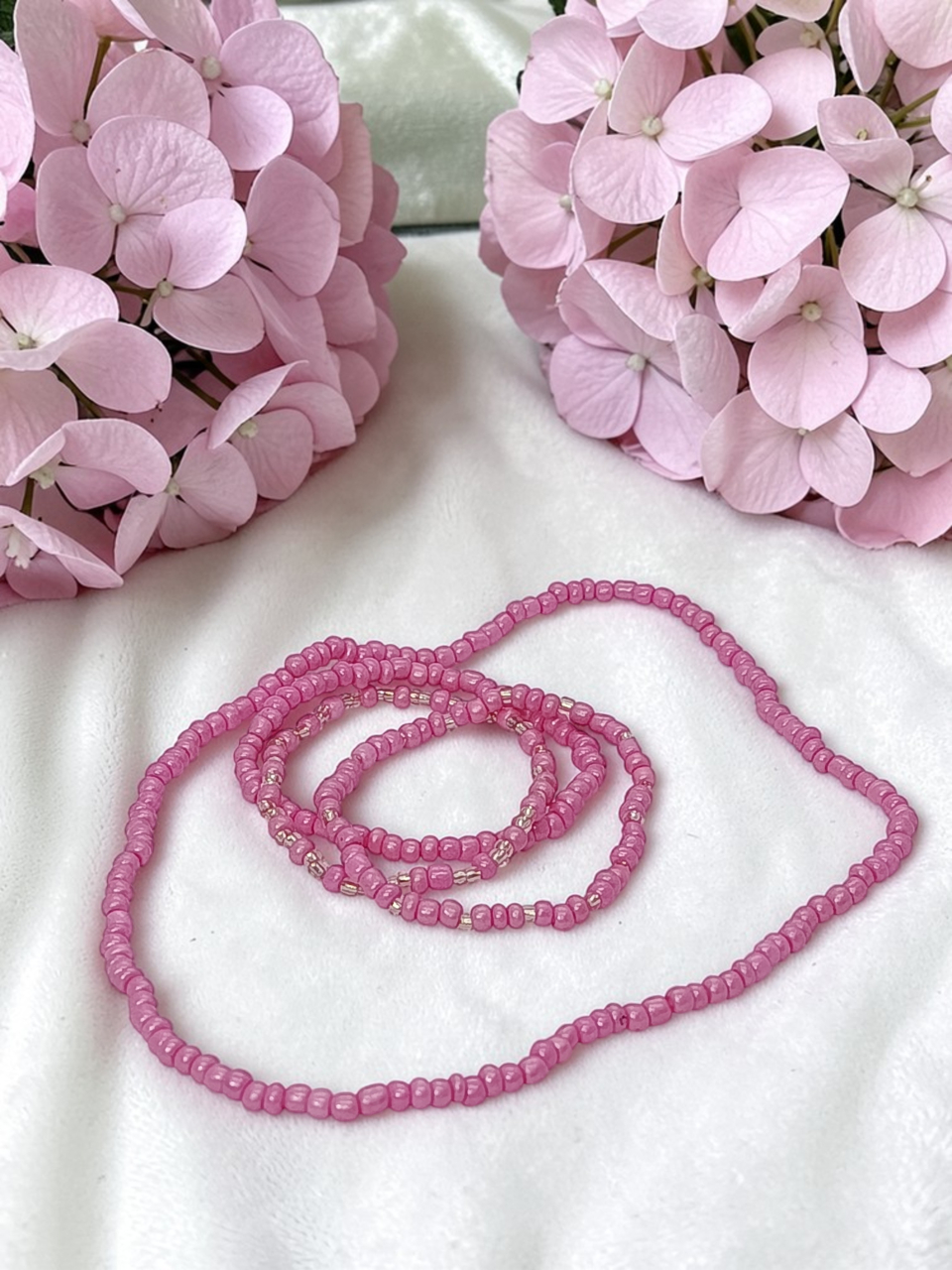 Set Colier + Brățări Copii - "Visul Roz al Copilăriei" [2]