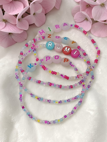 BRĂȚĂRI VELVETKIDS - Brățări Copii Reglabile – Toho Și Miyuki – "K-Pop"