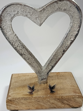 Cercei argintii pasăre din inox hipoalergenic „Aripile Dimineții" [2]