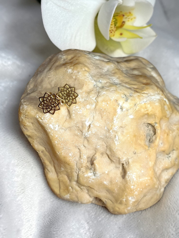 Cercei Inox Aurii Hipoalergenici – "Mandala Iubirii" [1]