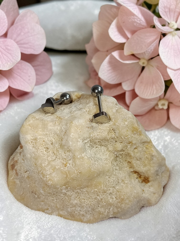 Cercei Inox Minimaliști  – "Suflet Pereche" [2]