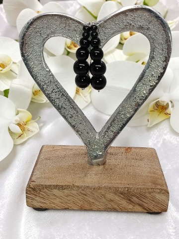 Cercei Oțel Inoxidabil Hipoalergenic  Mărgele Negre - "Minimal Black" [2]