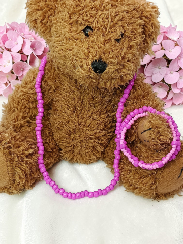 Set bijuterii copii - "Fucsia Power" [2]