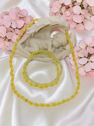 SETURI VELVETKIDS - Set bijuterii copii - "Rază de Soare"