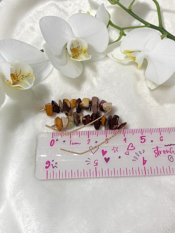 Set Hipoalergenic Piatră Mookait – Brățară Și Cercei  – „Armonia Toamnei” [3]