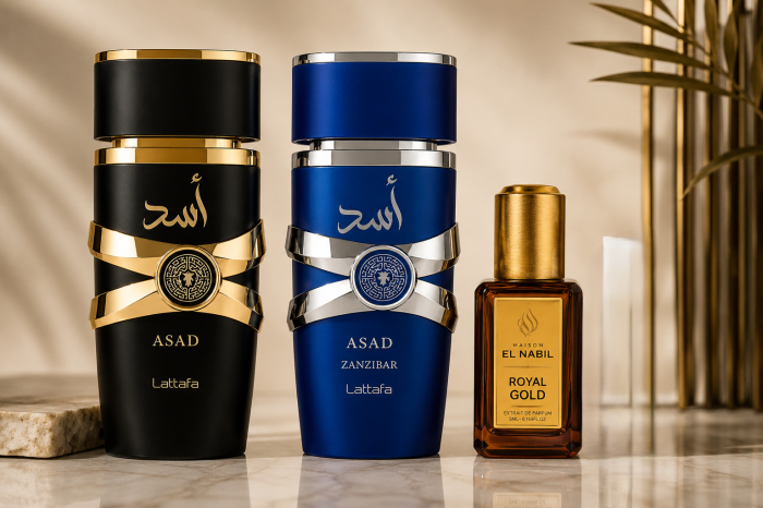 Lattafa Asad & Lattafa Asad Zanzibar + CADOU Royal Gold [3]