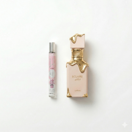 Pachet Gourmand Glow - Parfum Lattafa Eclaire&Mini Yara de poseta