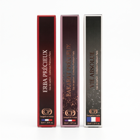 Parfumuri inspirate din Franța - Set 3 Parfumuri Dama Inspirate 35ml | Colectia Platinum
