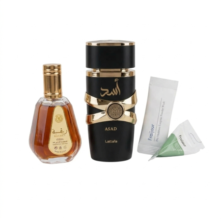 Pachet Viral Men’s Glow Lattafa Asad si Raghba 50ml