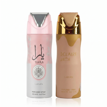 Seturi Cadou Parfumuri - Set 2 Deodorante Lattafa Yara & Eclaire
