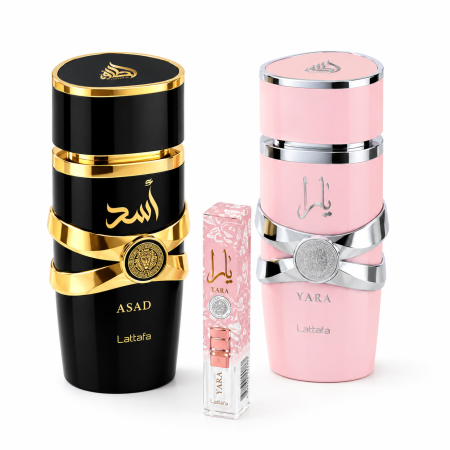 Seturi Cadou Parfumuri - Set Cadou Lattafa Asad & Yara Glow