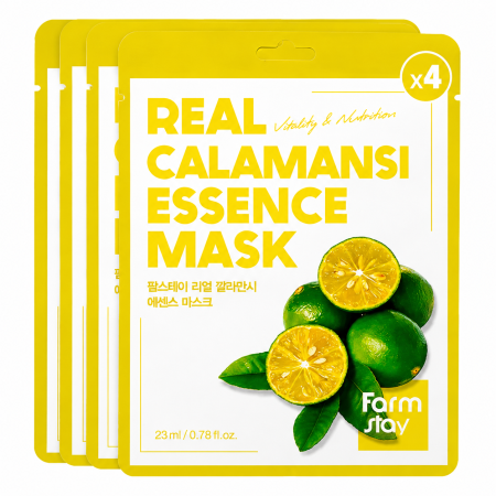 Seturi Cadou Arabe &Coreene - farmstay real calamansi essence mask masca fata