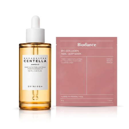 Seturi Cadou Arabe &Coreene - Set cosmetice coreene Skin1004 Centella Ampoule si Masca Biodance Colagen