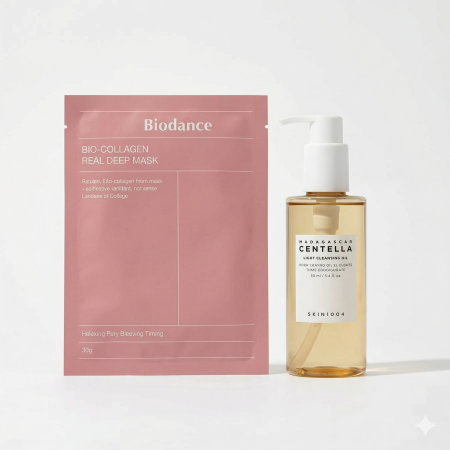 Set Radiant Fusion – Skin1004 $ Biodance Mask | Vemora