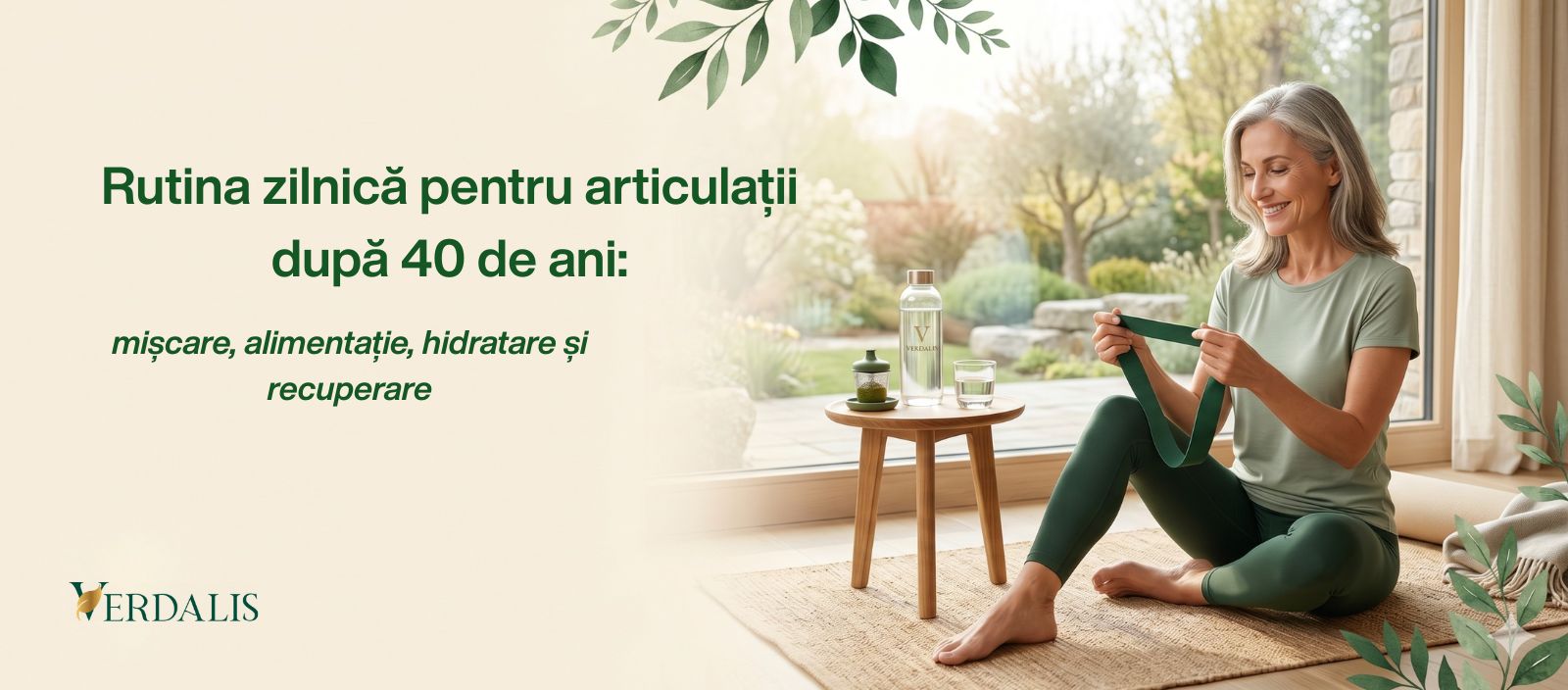 Rutina zilnică pentru articulații după 40 de ani