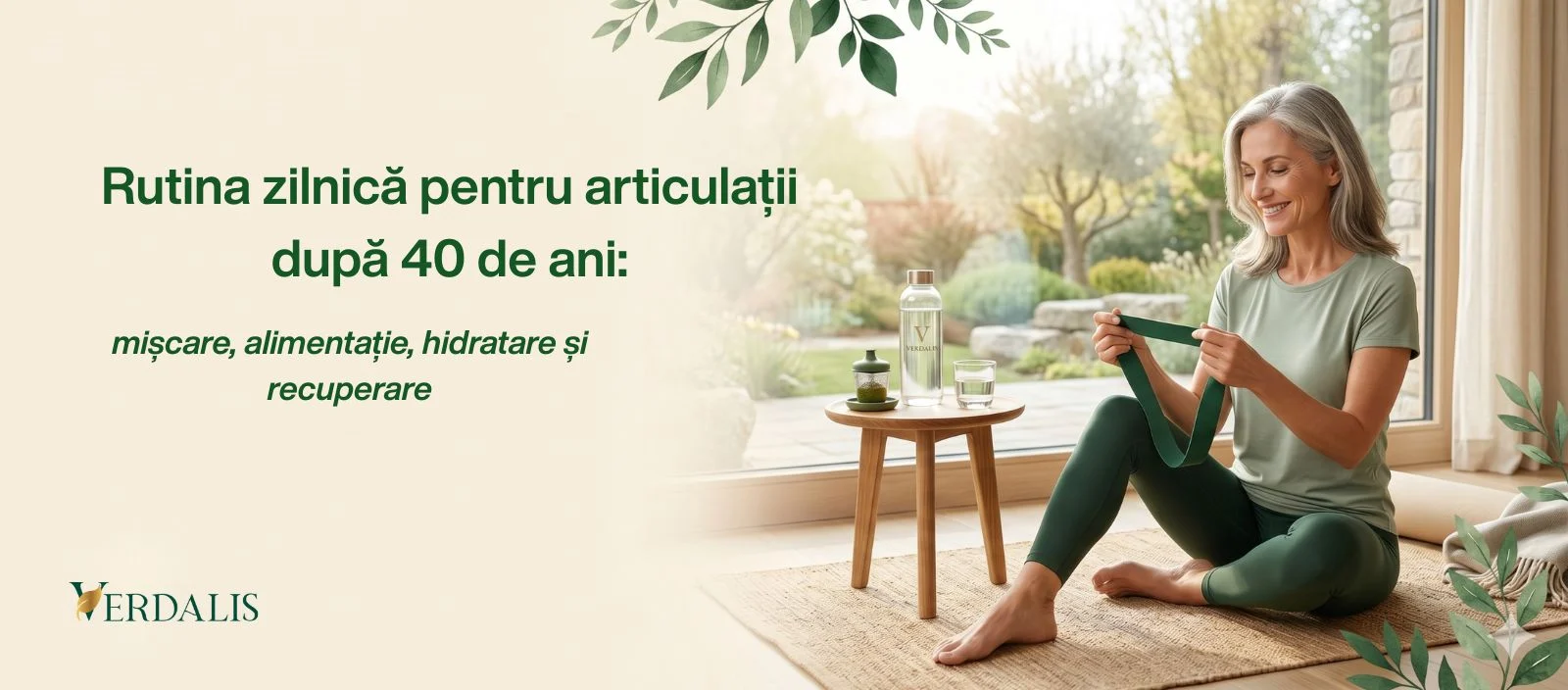 Rutina zilnică pentru articulații după 40 de ani