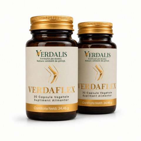 VerdaFlex - VerdaFlex Pachet Recomandat 2 flacoane 60 capsule Verdalis