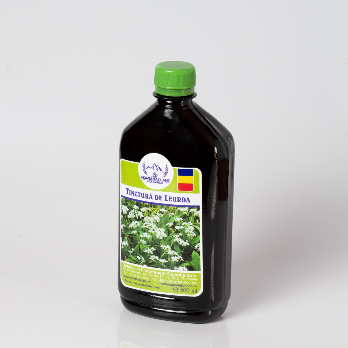 Tinctură de Leurda 500 ml – detoxifiere, inimă sănătoasă și protecție vasculară [3]