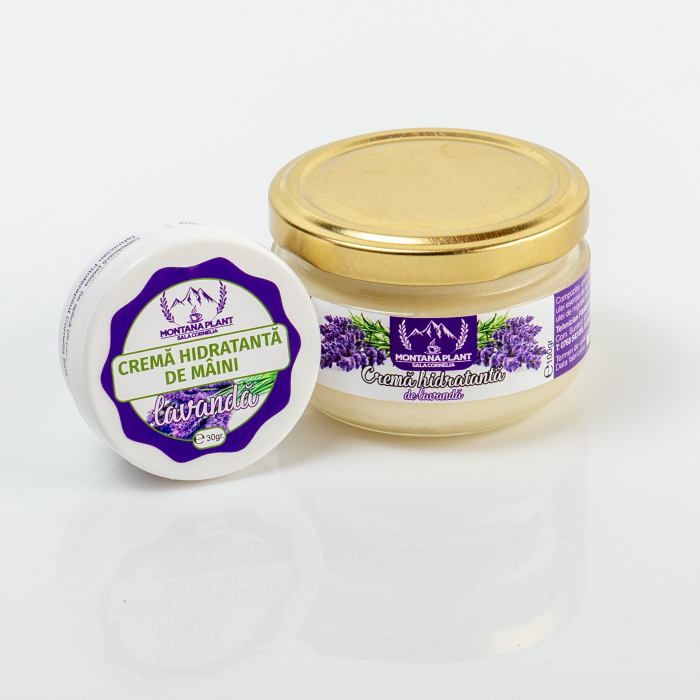 Cremă hidratantă de mâini cu lavandă – Catifelare și protecție zilnică (30g) [1]
