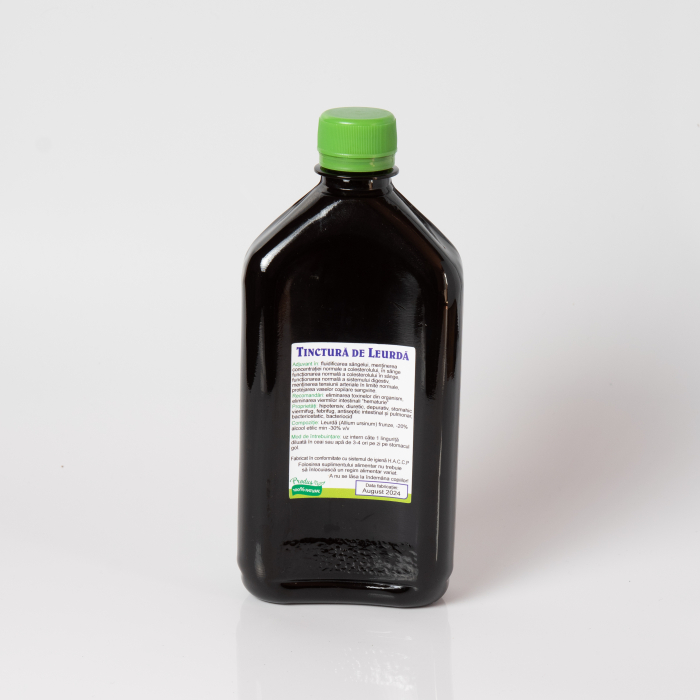 Tinctură de Leurda 500 ml – detoxifiere, inimă sănătoasă și protecție vasculară [2]