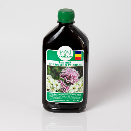 Tincturi - Tinctură de Păducel și Valeriană – 500 ml