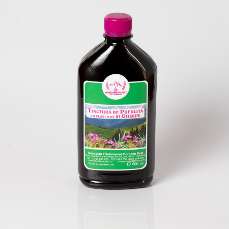 Tincturi - Tinctură de Pufuliță cu flori mici și Ghimpe – 500 ml