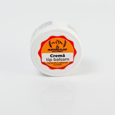 Creme - Cremă naturală cu extract de Gălbenele și Propolis, ideală pentru piele afectată, iritată sau crăpată.