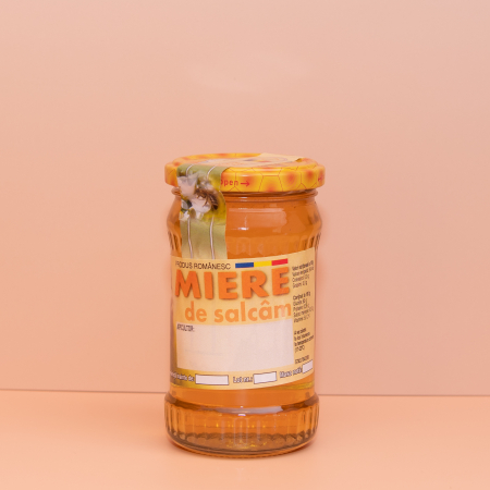Miere de Albina 100% Naturala - Miere de Salcâm – 400g Apuseni